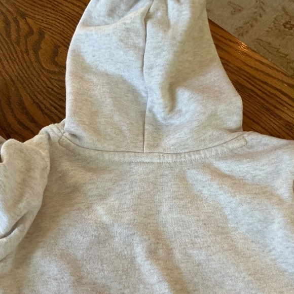 GAP Logo Pullover Hooded Sweatshirt in Heathered Gray sz 2T EUC - Picture 9 of 10